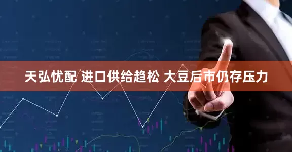 天弘忧配 进口供给趋松 大豆后市仍存压力